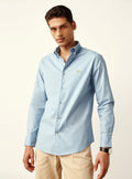B/ONE Essential Oxford Shirt - Sky Blue