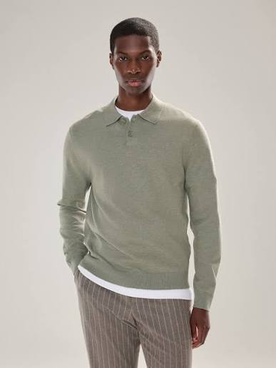 B/ONE Airknit Polo - Sage