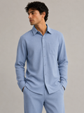 ONEFORM™ Aero Pocket Shirt - Cloud Blue worn by model