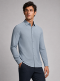 ONEFORM™ Drift Shirt - Slate Blue worn by model